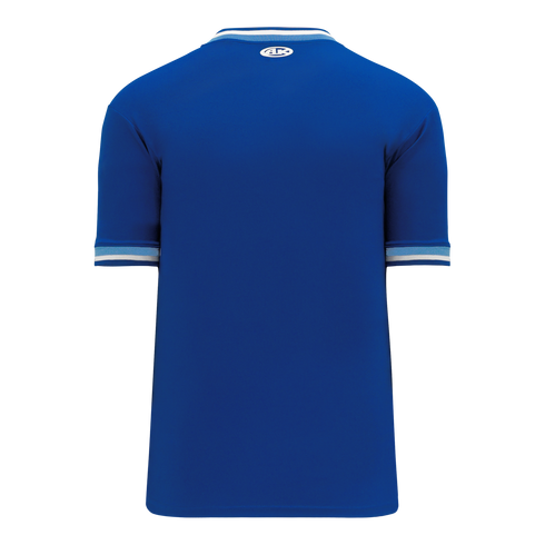 Athletic Knit V-Neck Baseball Jersey with Knitted Trim (BA1333)
